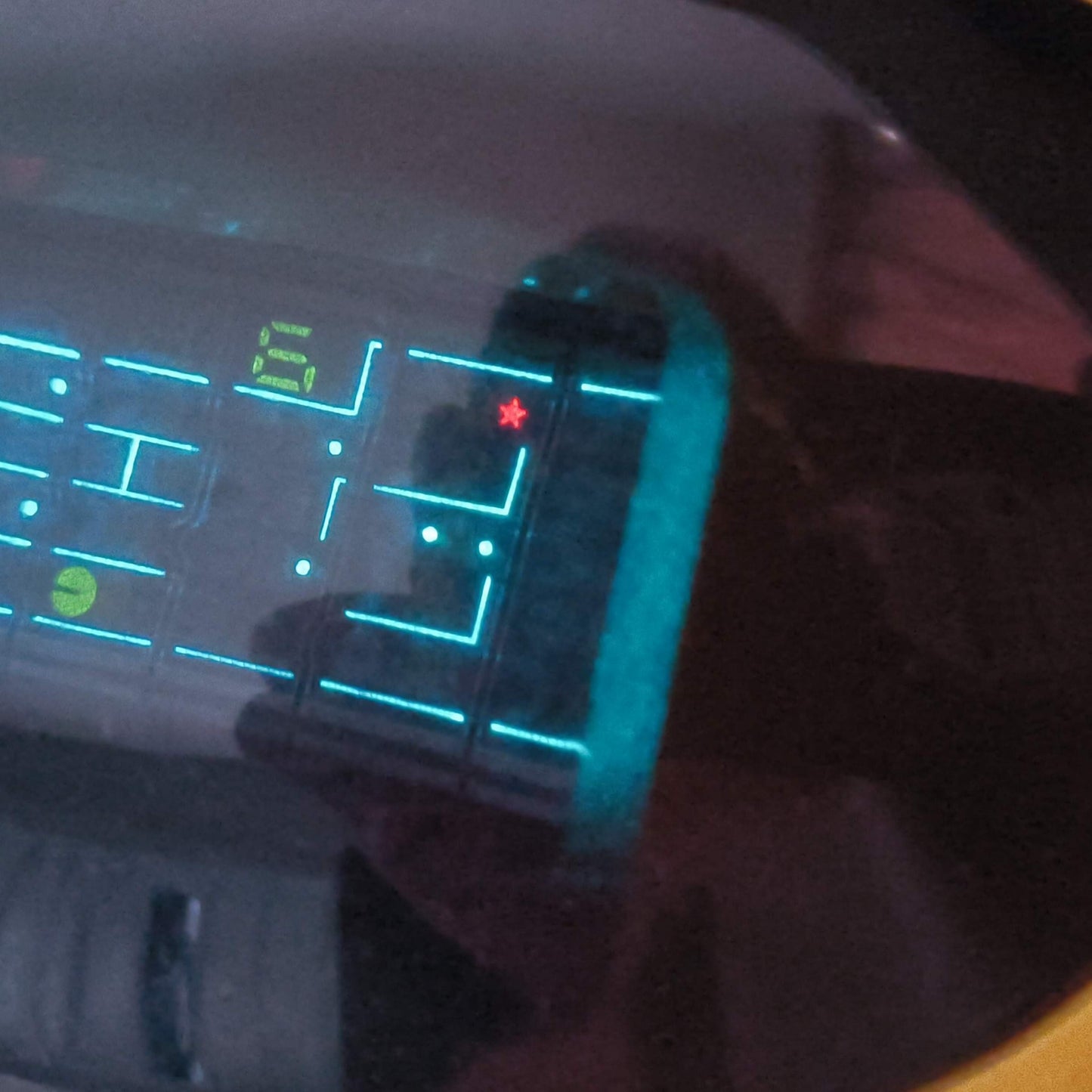 TOMY ELECTRONICS LSI GAME PUCKMAN, w/Manual, PSU, Box set Working Japan-f0510-