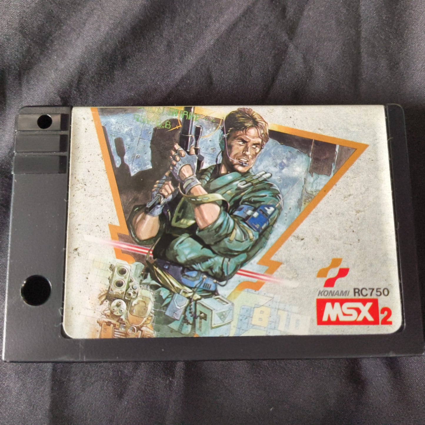 Metal Gear MSX/MSX2 Game Cartridge, Manual and Boxed set, Working Japan-h0512-