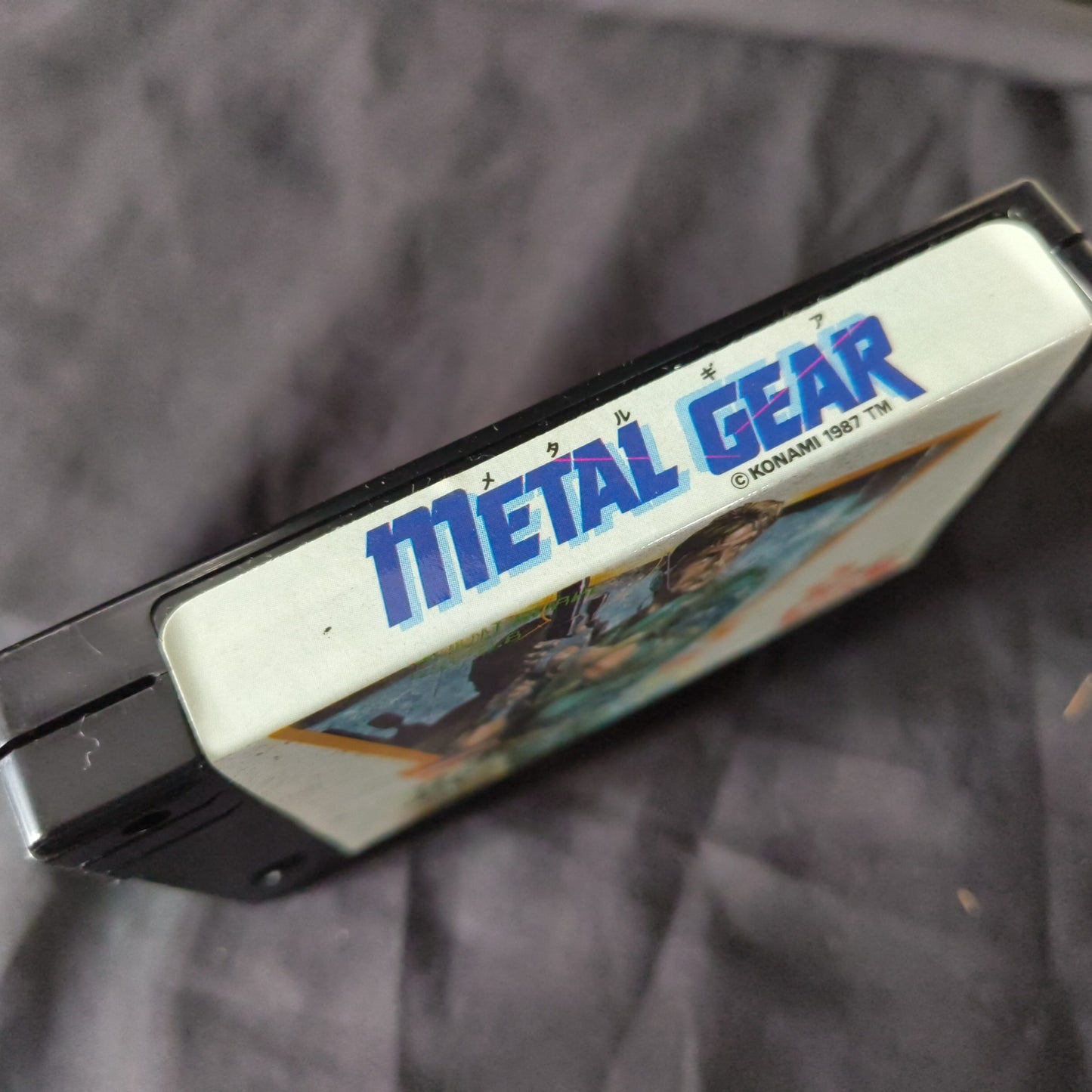 Metal Gear MSX/MSX2 Game Cartridge, Manual and Boxed set, Working Japan-h0512-