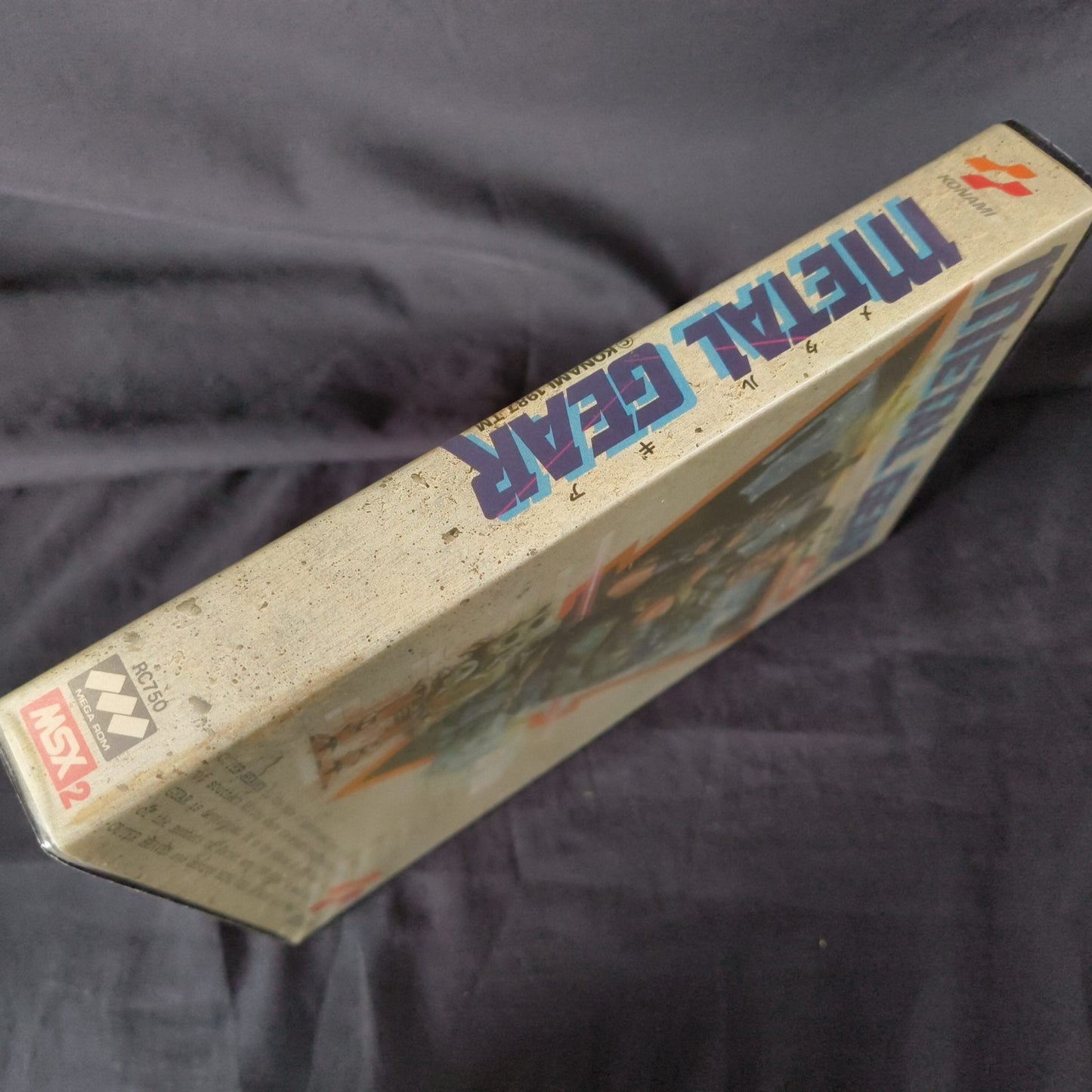 Metal Gear MSX/MSX2 Game Cartridge, Manual and Boxed set, Working Japan-h0512-