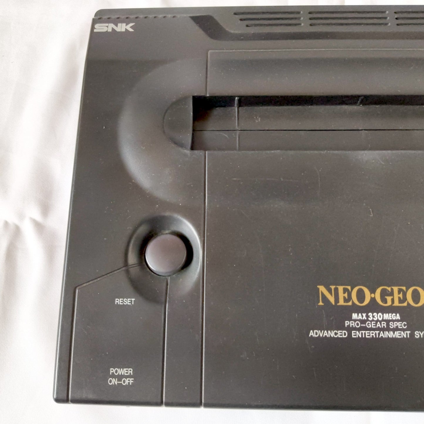 SNK NEOGEO AES ROM cartridge system Console NEO-0, w/PSU, Pad, Box set-h0518-