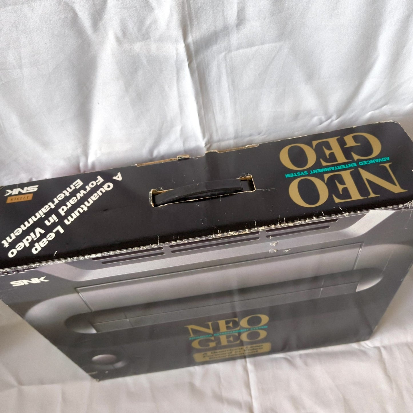 SNK NEOGEO AES ROM cartridge system Console NEO-0, w/PSU, Pad, Box set-h0518-