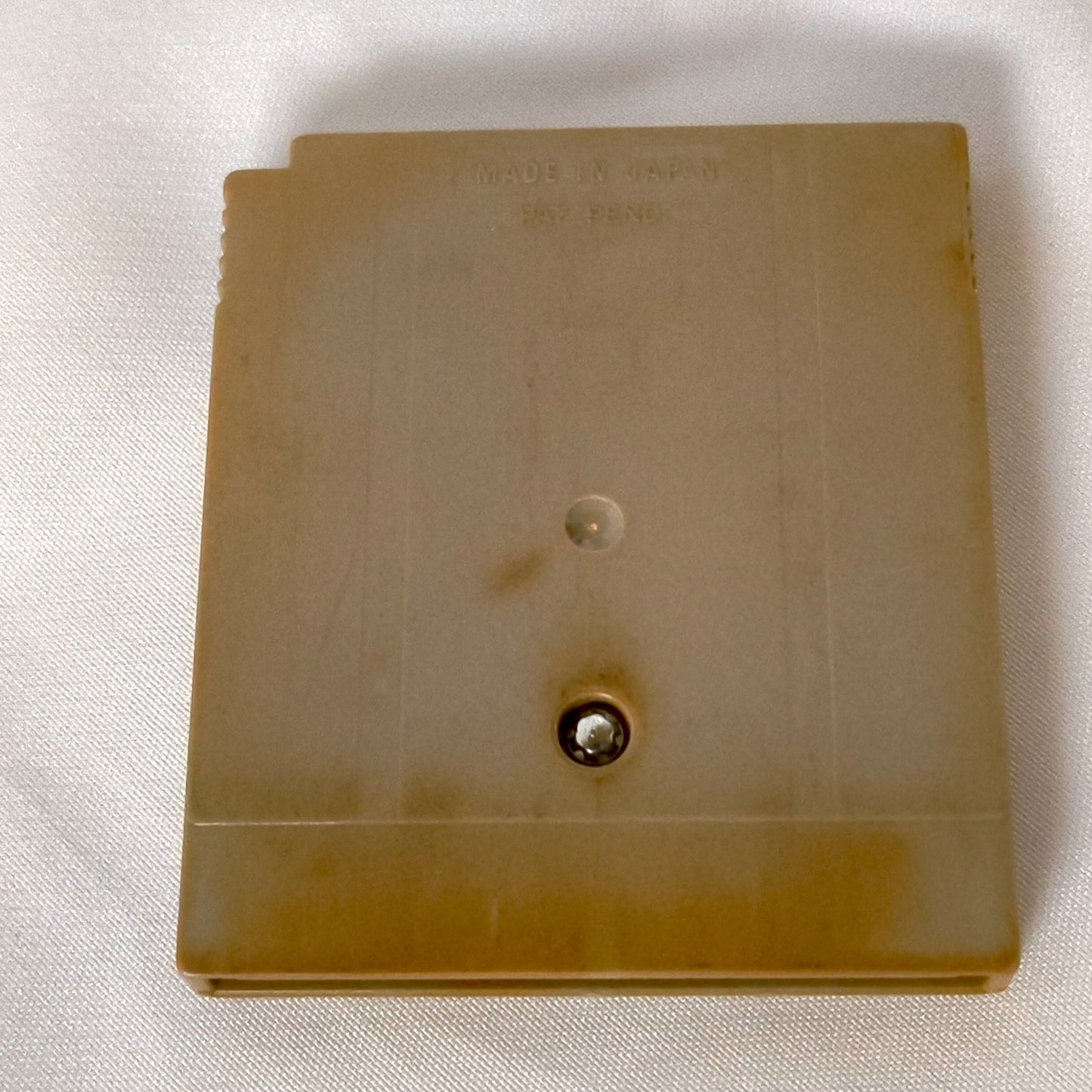 Used, Nintendo Gameboy Light Gold color console MGB-101 w/Game, Working-h0518-