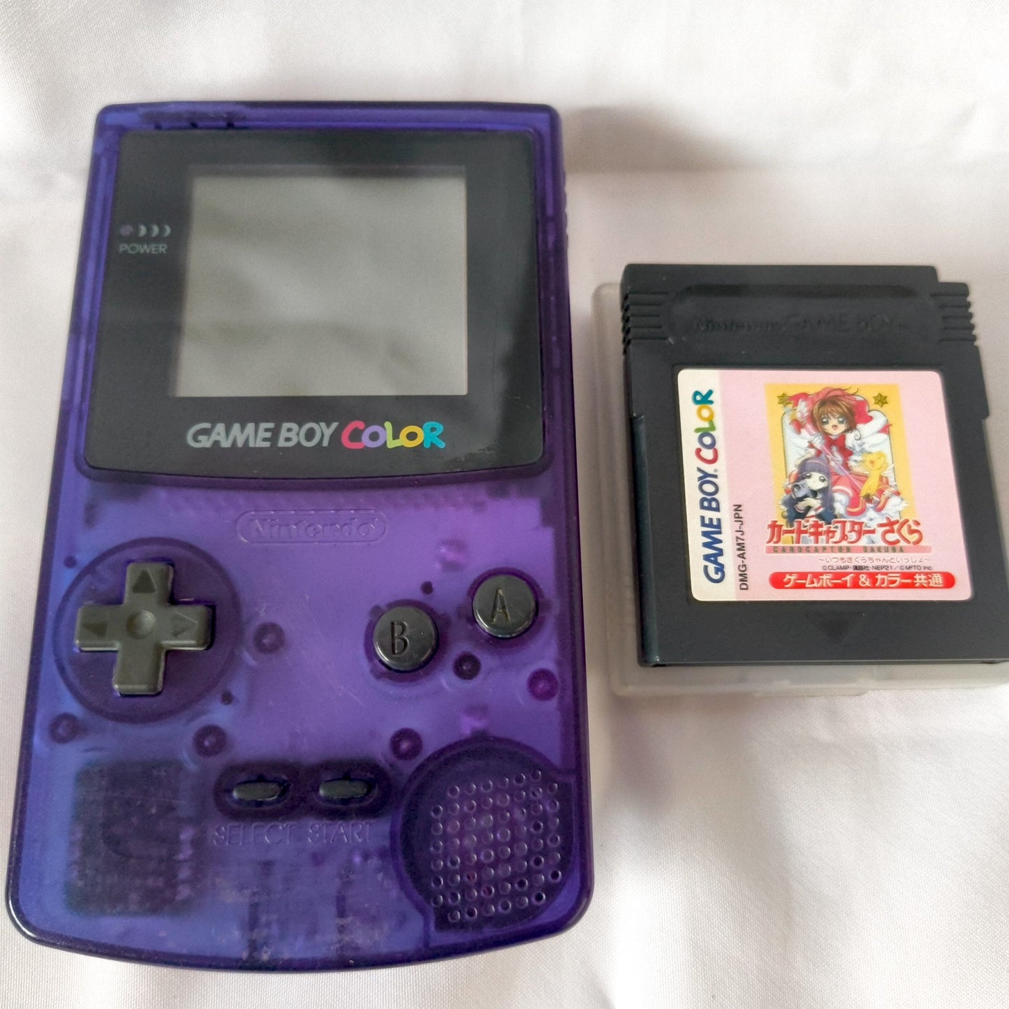 Nintendo Gameboy Color Toys “R” Us Midnight blue console set, Working-h0518-