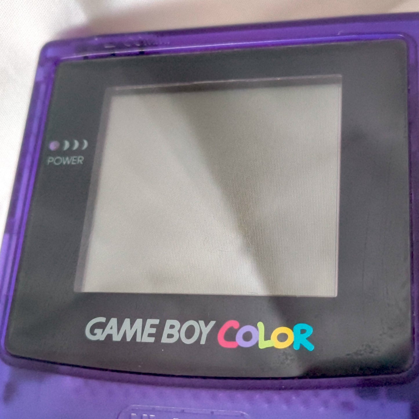 Nintendo Gameboy Color Toys “R” Us Midnight blue console set, Working-h0518-