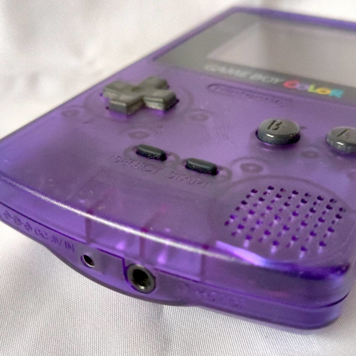 Nintendo Gameboy Color Toys “R” Us Midnight blue console set, Working-h0518-