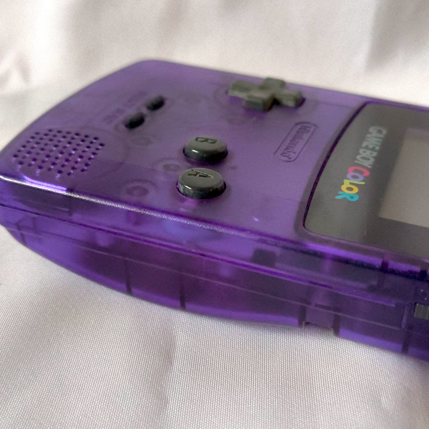 Nintendo Gameboy Color Toys “R” Us Midnight blue console set, Working-h0518-