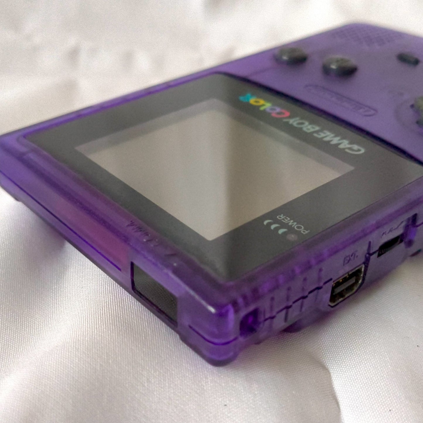 Nintendo Gameboy Color Toys “R” Us Midnight blue console set, Working-h0518-