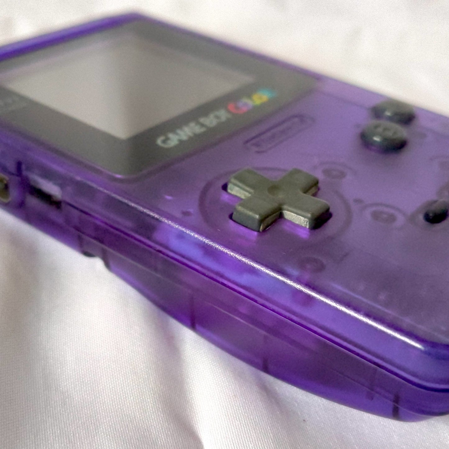 Nintendo Gameboy Color Toys “R” Us Midnight blue console set, Working-h0518-