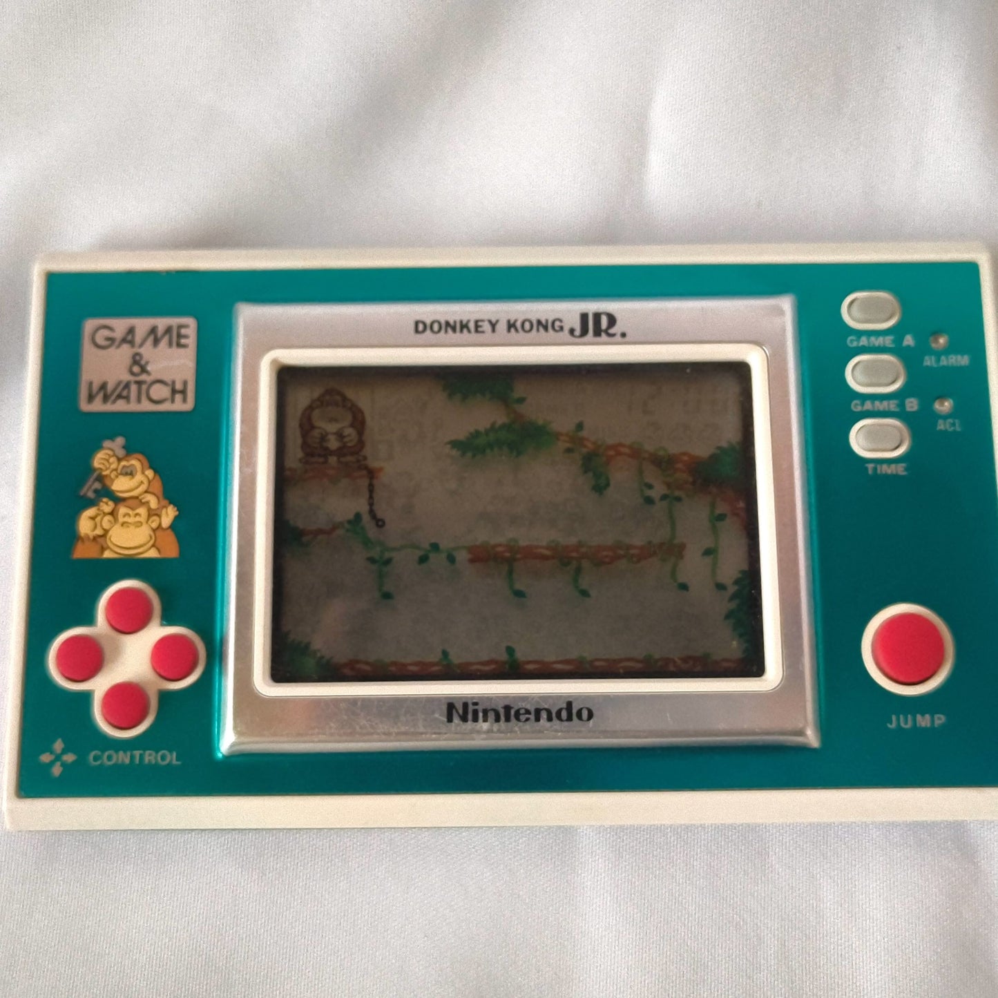 Vintage Nintendo Game & Watch Donkey Kong Jr. handheld Game tested -h0518-