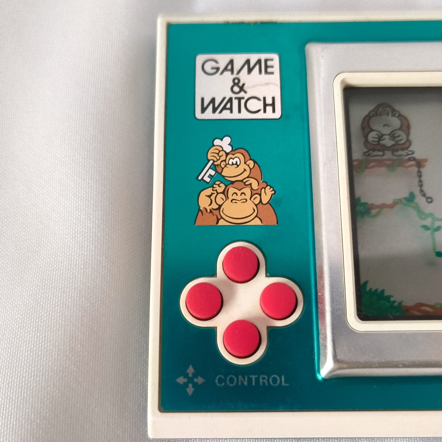 Vintage Nintendo Game & Watch Donkey Kong Jr. handheld Game tested -h0518-