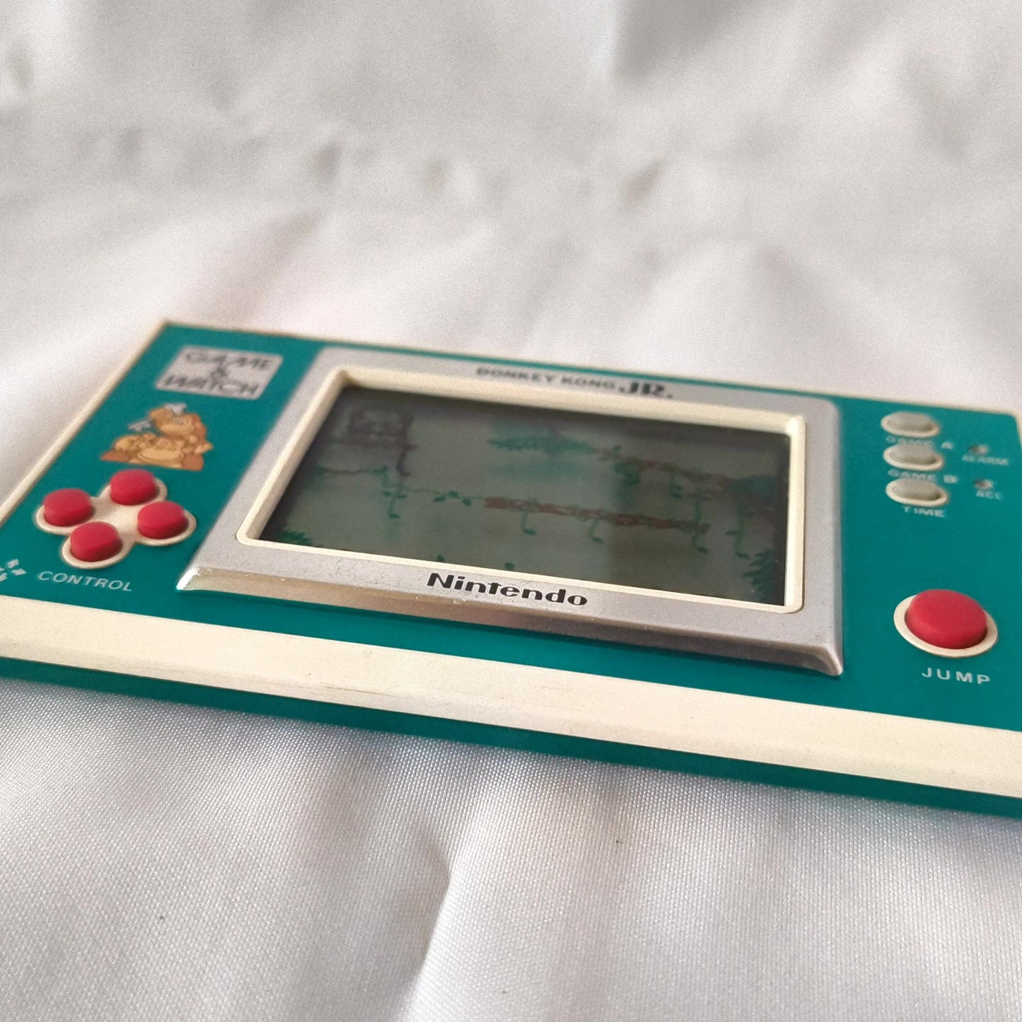 Vintage Nintendo Game & Watch Donkey Kong Jr. handheld Game tested -h0518-