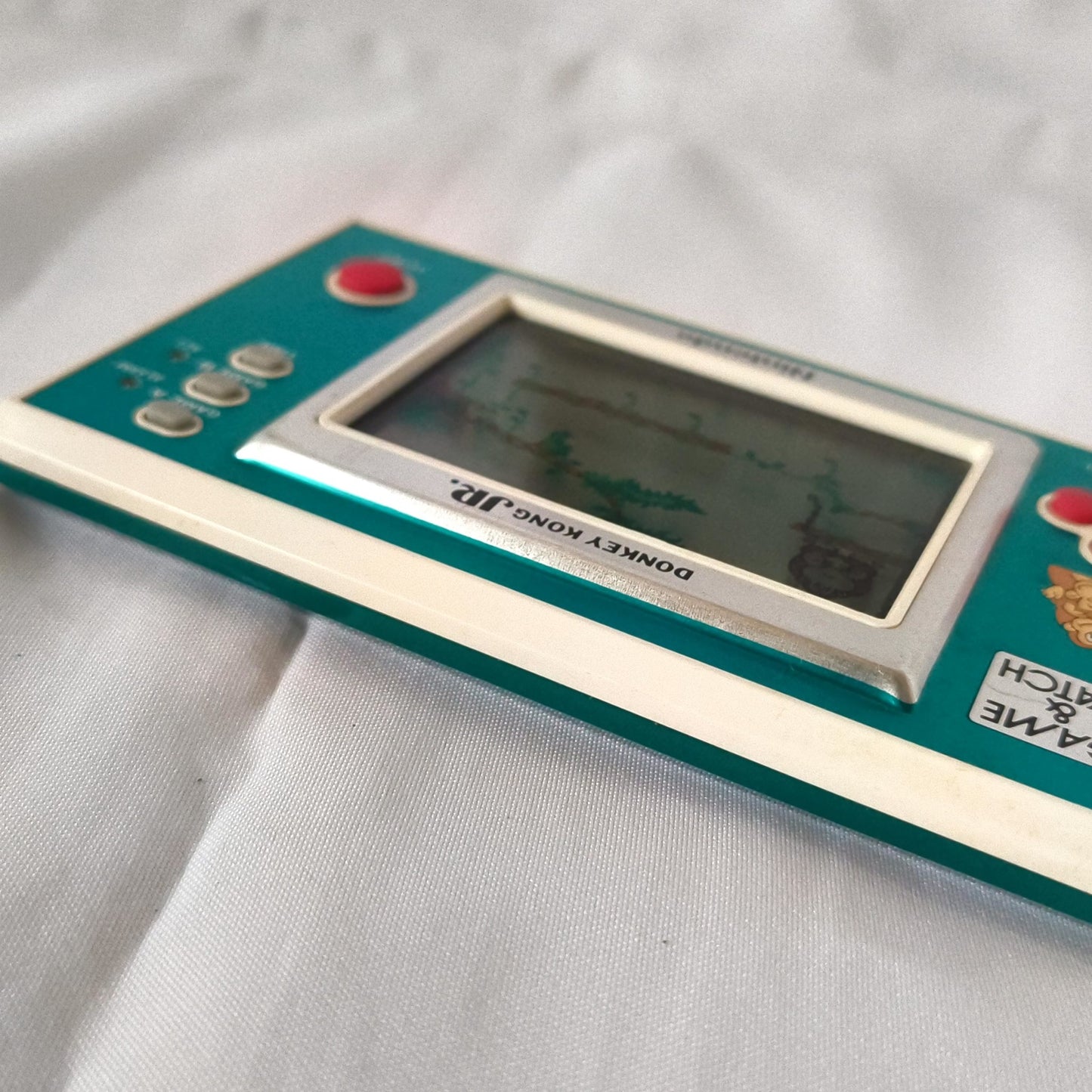 Vintage Nintendo Game & Watch Donkey Kong Jr. handheld Game tested -h0518-