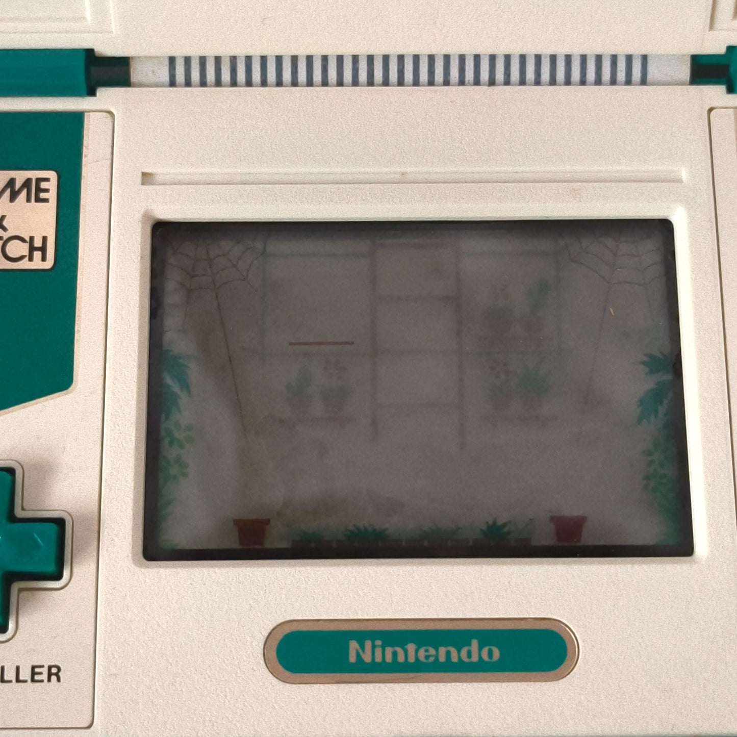 Used Nintendo Game & Watch GREEN HOUSE Multi Screen concole, working-h0518-