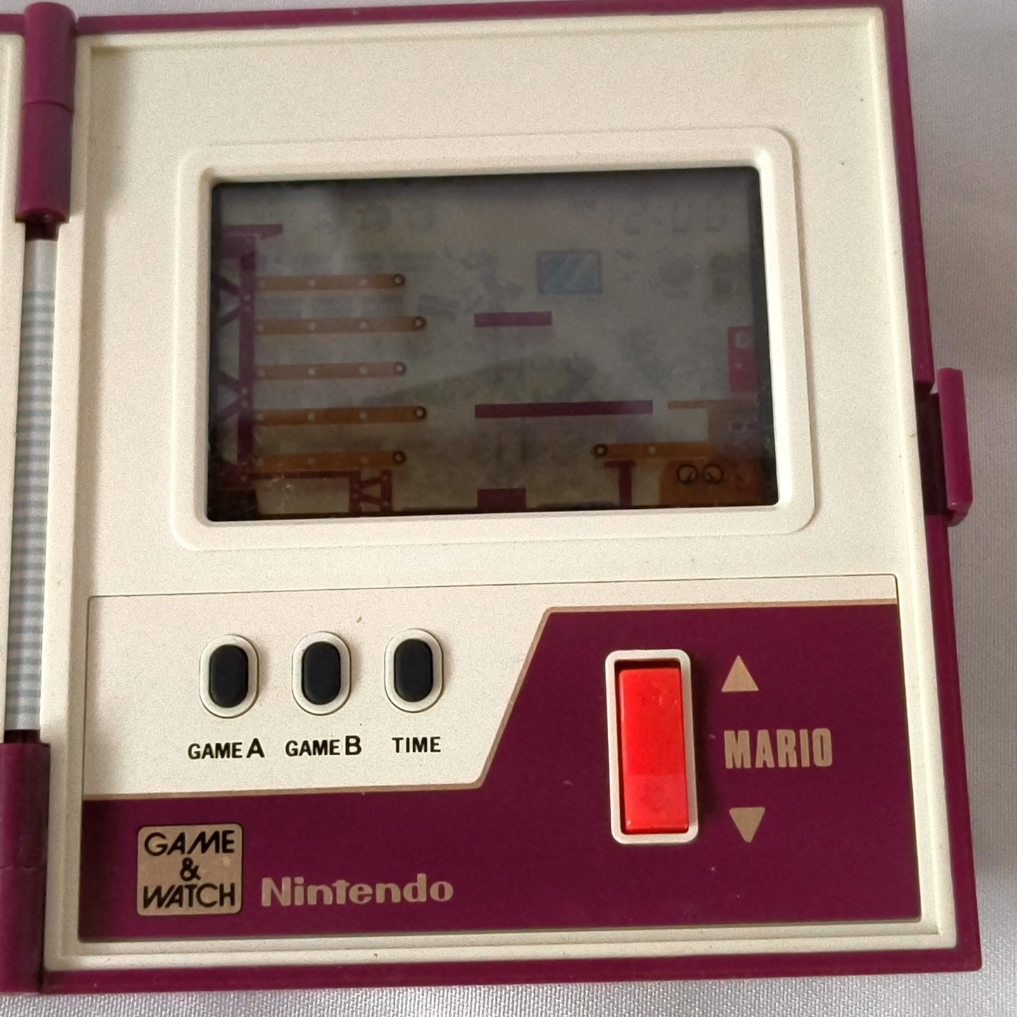 Used Nintendo Game & Watch MARIO BROS. Multi Screen concole, working-h0518-
