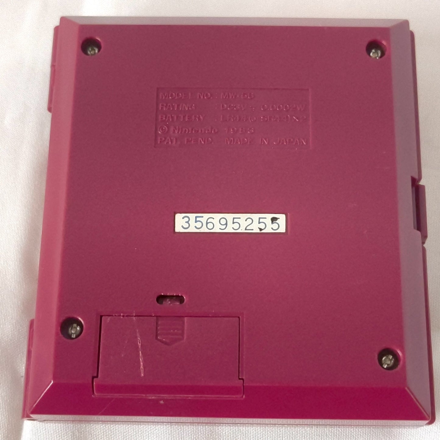 Used Nintendo Game & Watch MARIO BROS. Multi Screen concole, working-h0518-