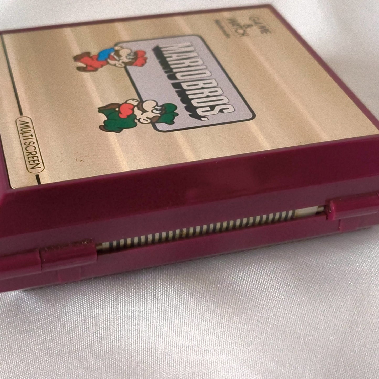 Used Nintendo Game & Watch MARIO BROS. Multi Screen concole, working-h0518-