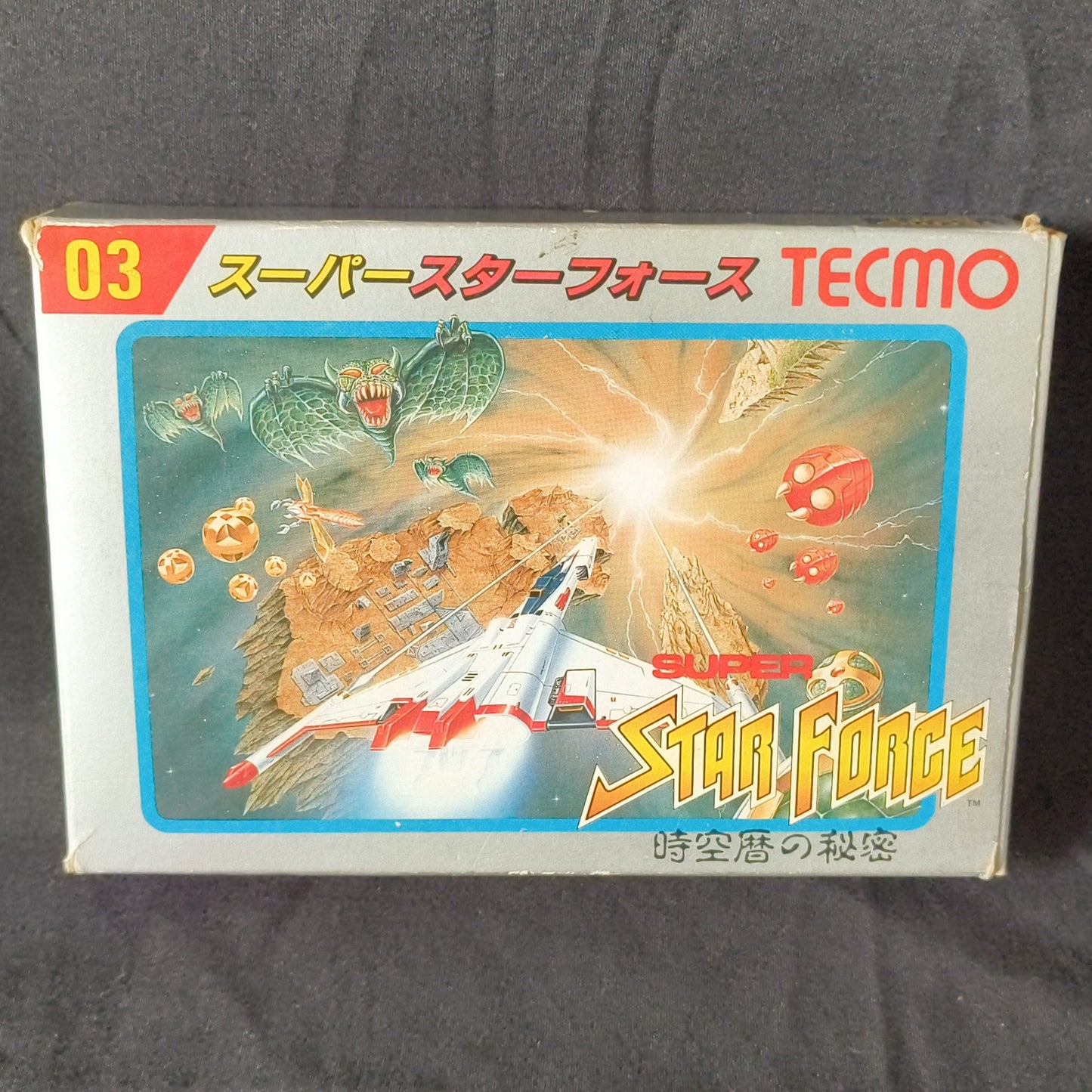 STAR FORCE - Nintendo Famicom FC NES game w/Manual, Box, Working Japan-h0526-