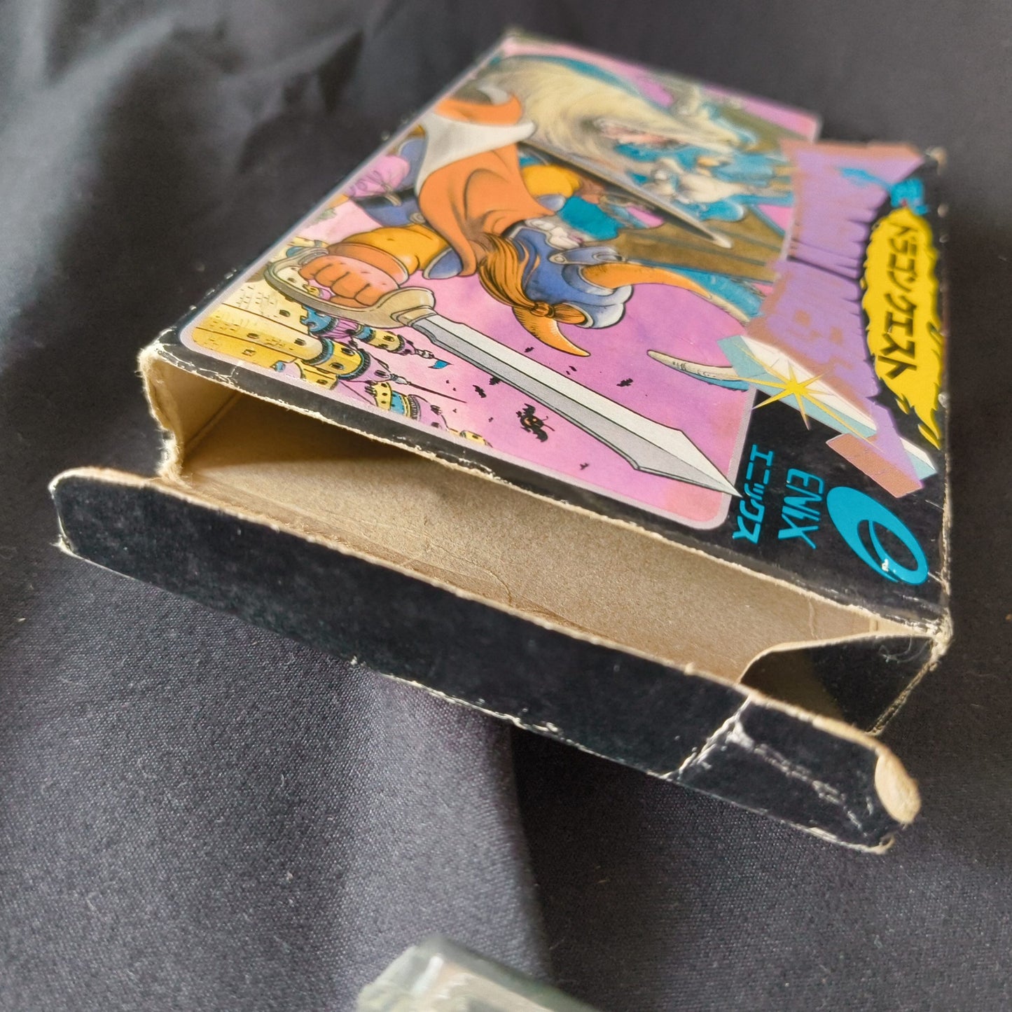 Dragon Quest Series Famicom FC NES Cartridge, Manual, Boxed set, Working-h0528-