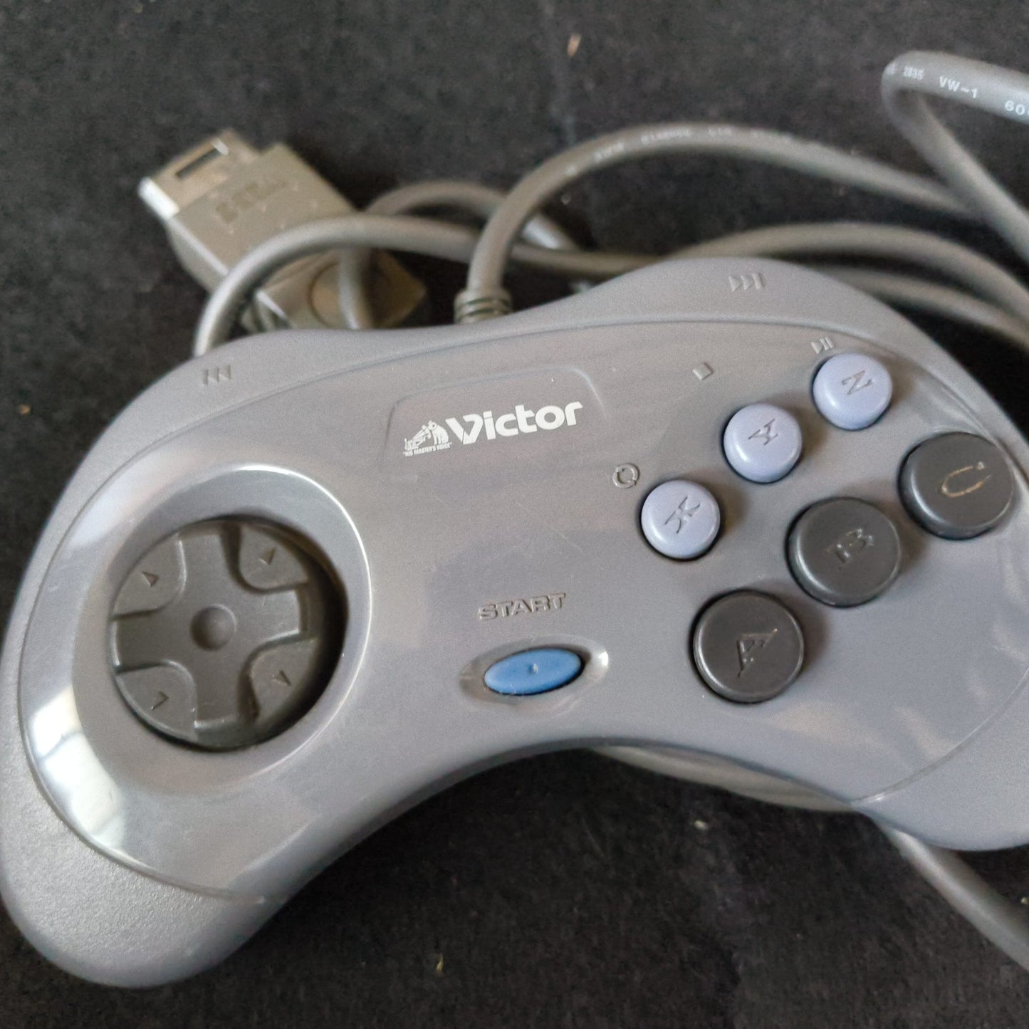 Used, VICTOR V SATURN Console RG-JX1,w/Pad, Power Cable set, Working Japan-h0605