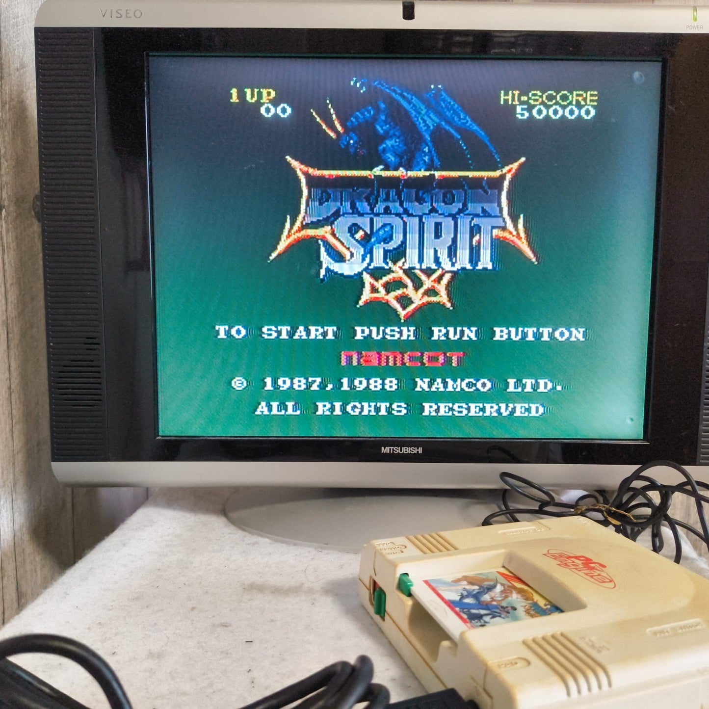 Dragon Sprit NEC PC Engine TurboGrafx-16 PCE game, Working Japan-g0610-