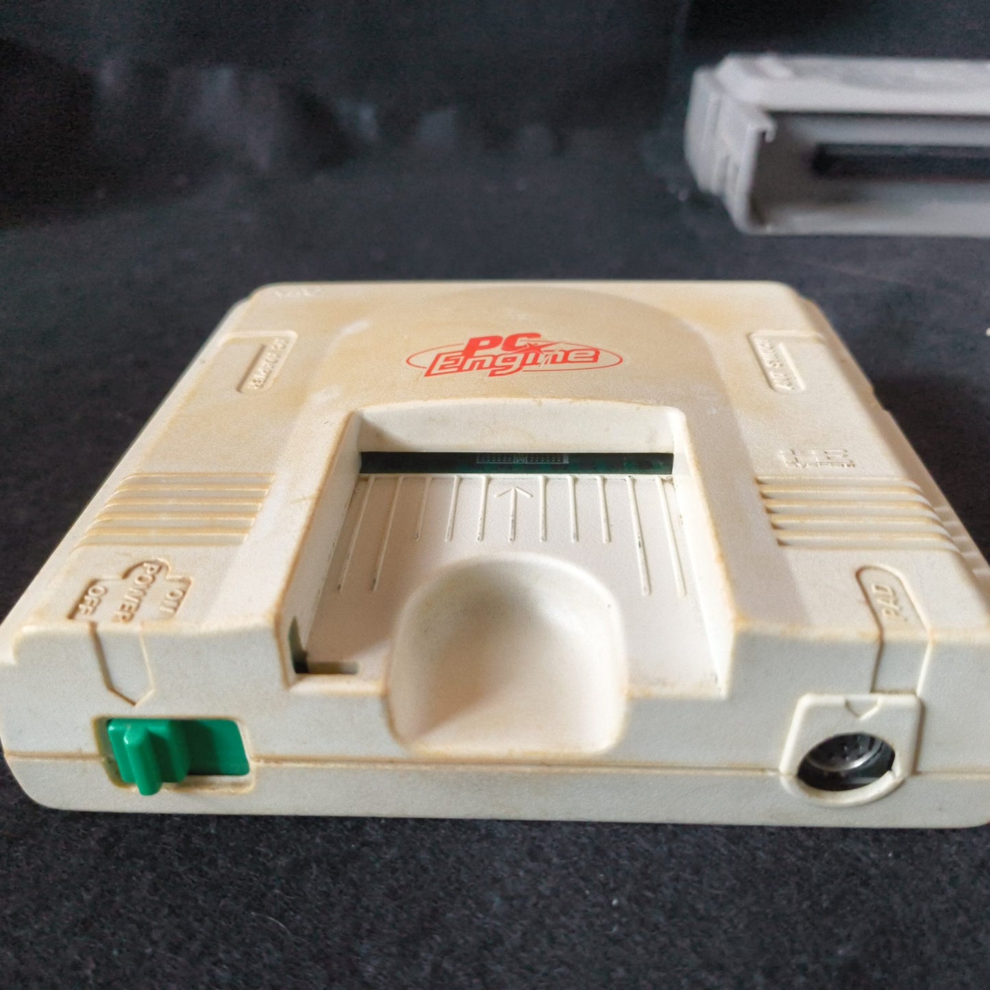 NEC PC Engine white Console (TurboGrafx-16), pad, PSU, Game set, Working-h0610-