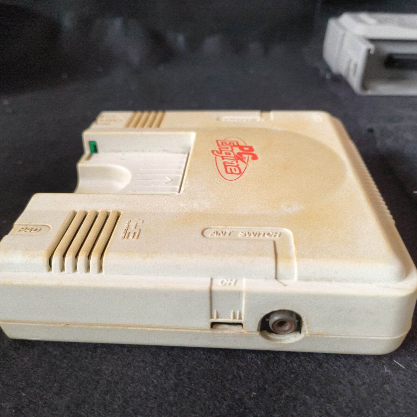 NEC PC Engine white Console (TurboGrafx-16), pad, PSU, Game set, Working-h0610-