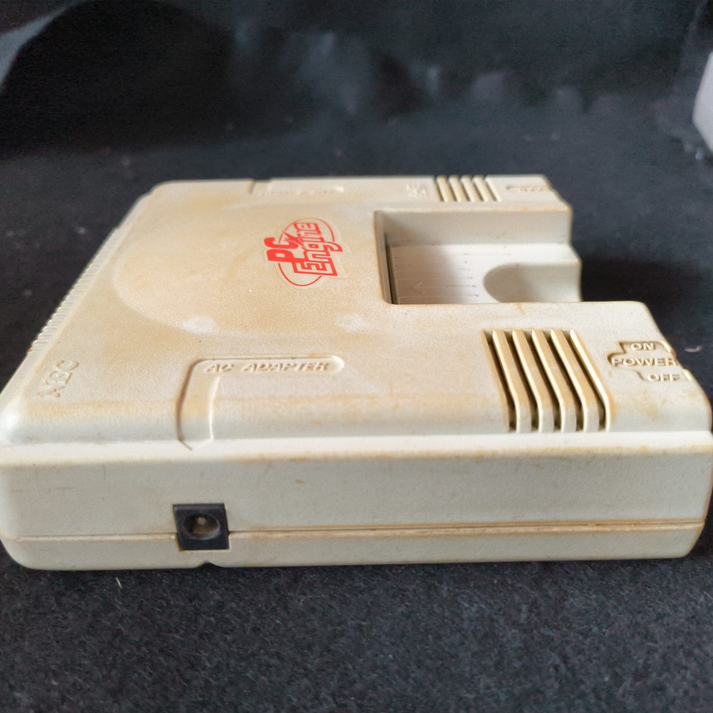 NEC PC Engine white Console (TurboGrafx-16), pad, PSU, Game set, Working-h0610-