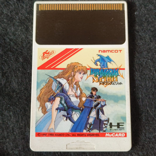 Dragon Sprit NEC PC Engine TurboGrafx-16 PCE game, Working Japan-g0610-