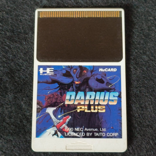 DARIUS PLUS NEC PC Engine TurboGrafx-16 PCE game, Working Japan-h0610-