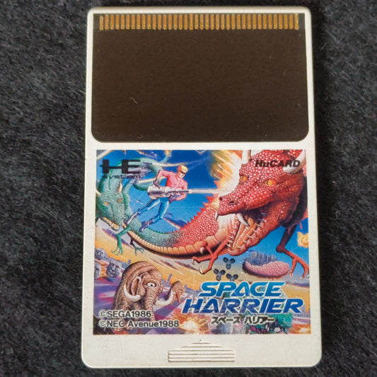 Space Harrier NEC PC Engine TurboGrafx-16 PCE game, Hu-card only, Working-h0610-