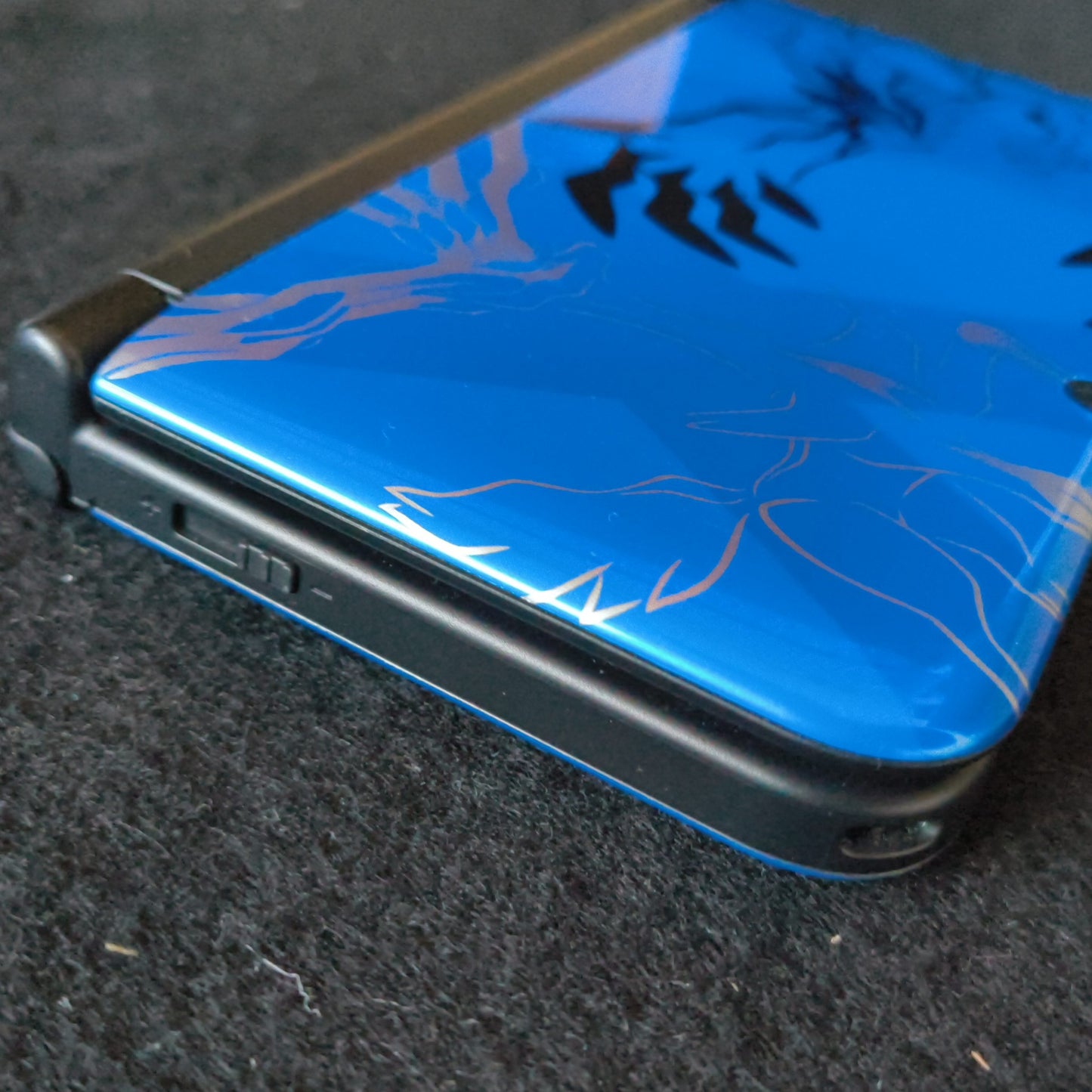 Nintendo 3DS LL Pokemon X & Y Edition Xerneas Yveltal Blue Console w/Box -h0617-