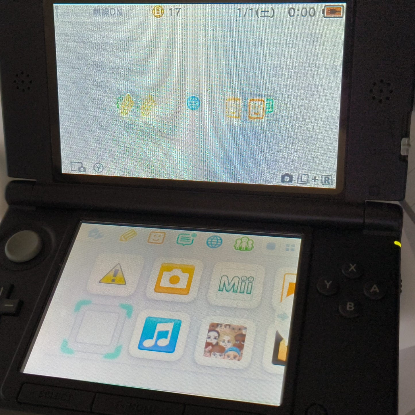 Nintendo 3DS LL Pokemon X & Y Edition Xerneas Yveltal Blue Console w/Box -h0617-