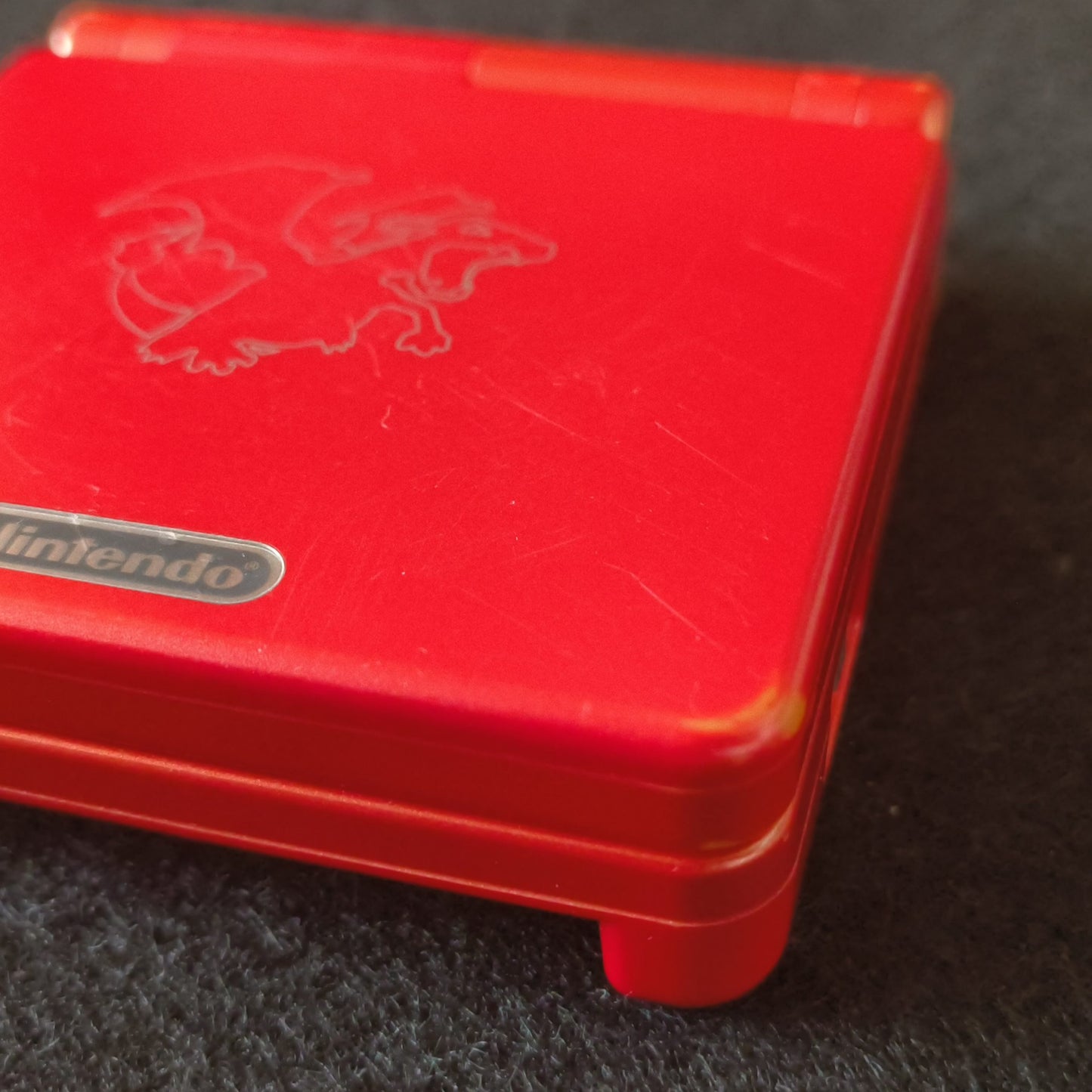 Pokemon Charizard (Lizardon) LIMITED GAMEBOY ADVANCE SP Console, Working-h0618-