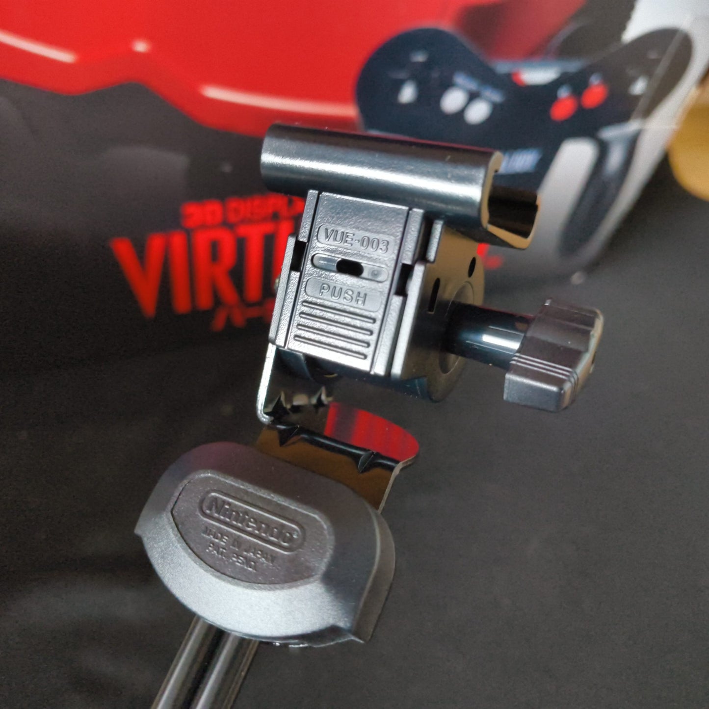 Nintendo Virtual Boy Console, Pad, Manual, Game w/Accessories, Box set-f0626-