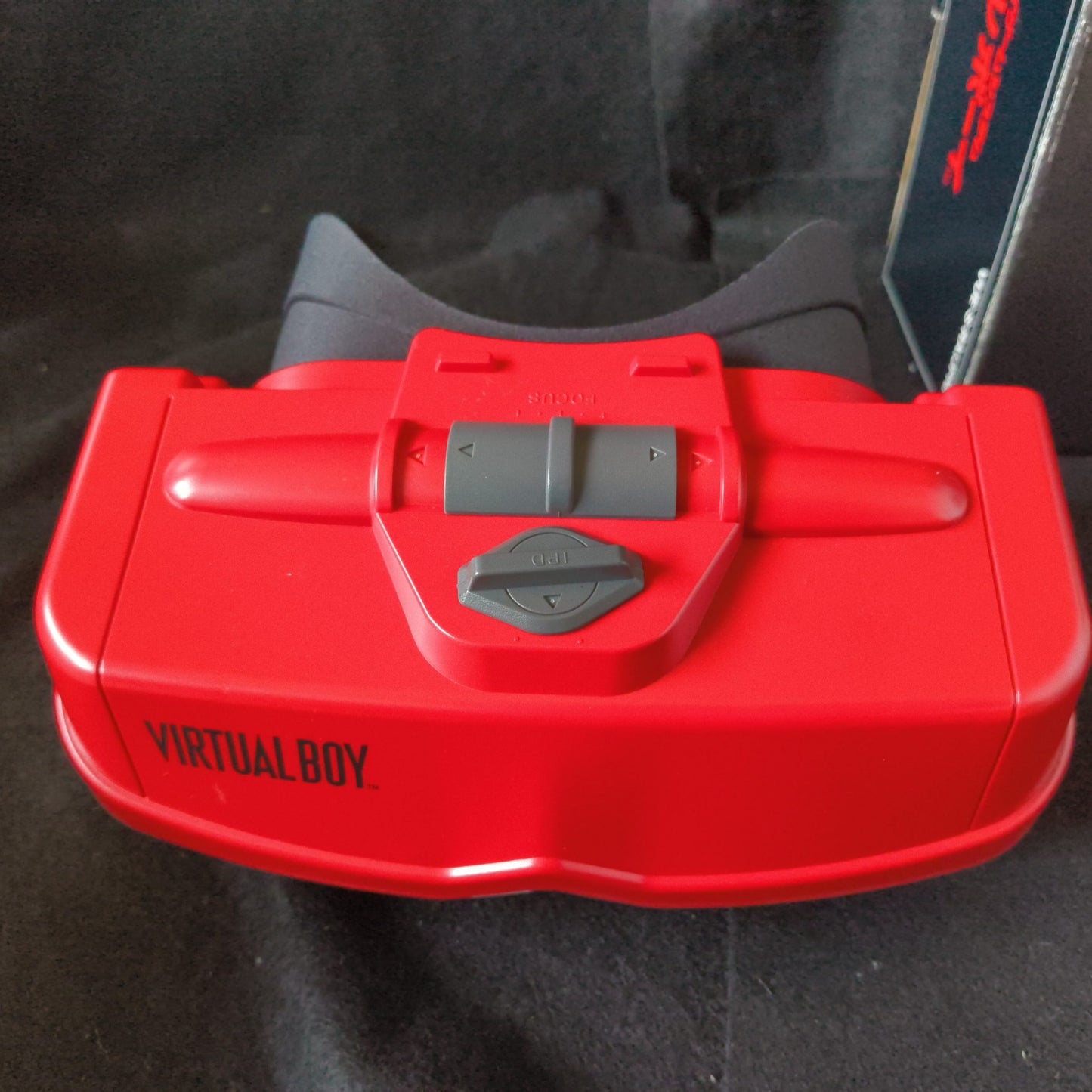 Nintendo Virtual Boy Console, Pad, Manual, Game w/Accessories, Box set-f0626-