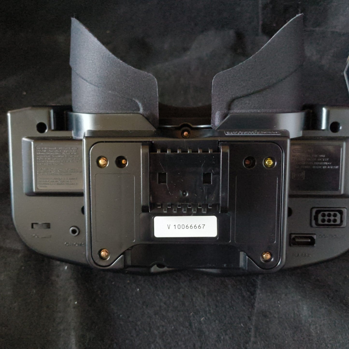 Nintendo Virtual Boy Console, Pad, Manual, Game w/Accessories, Box set-f0626-