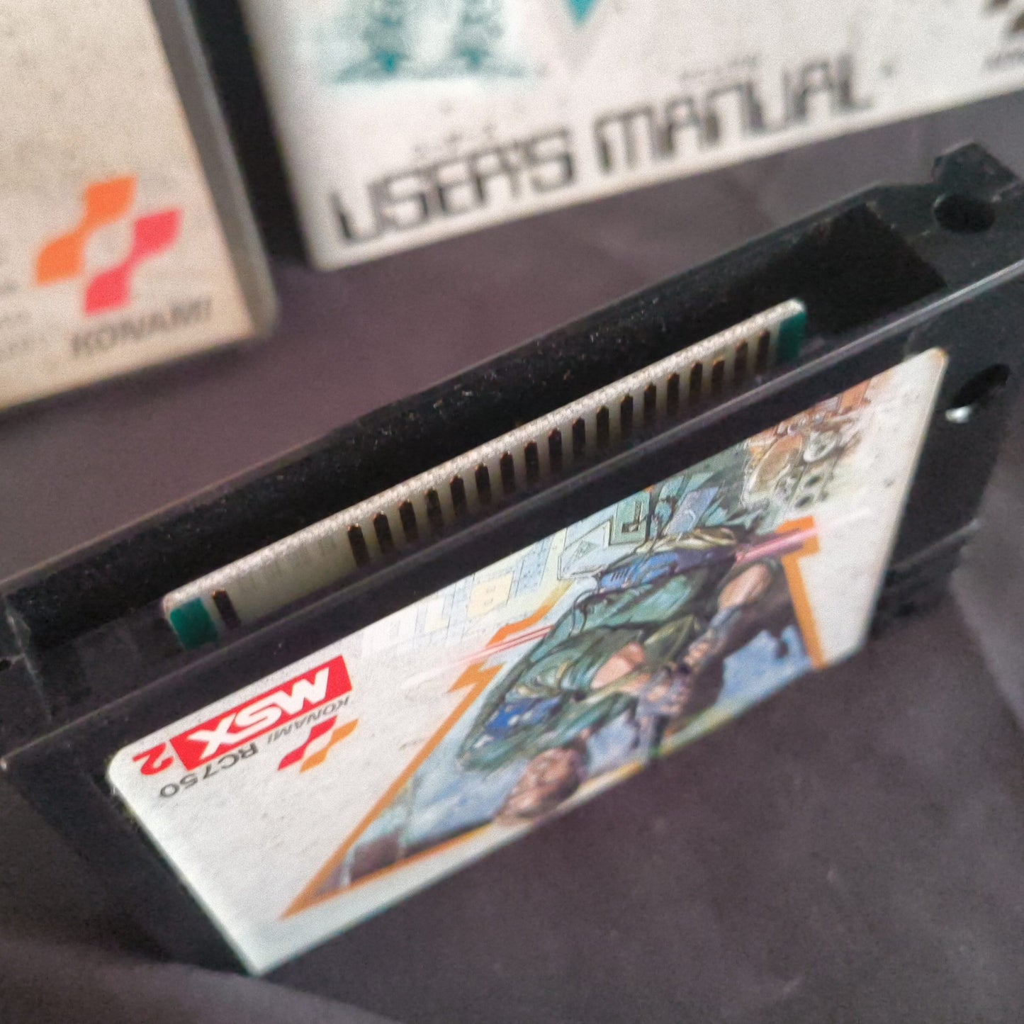 Metal Gear MSX/MSX2 Game Cartridge, Manual and Boxed set, Working Japan-h0702-