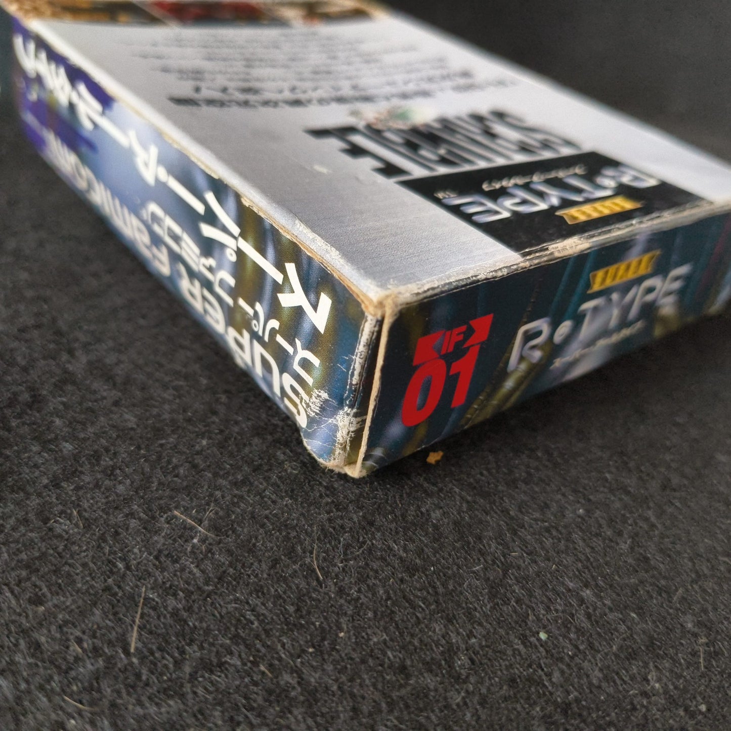 Super R-TYPE Super Famicom SFC Cartridge,W/Manual, Boxed set, Working-h0703-2