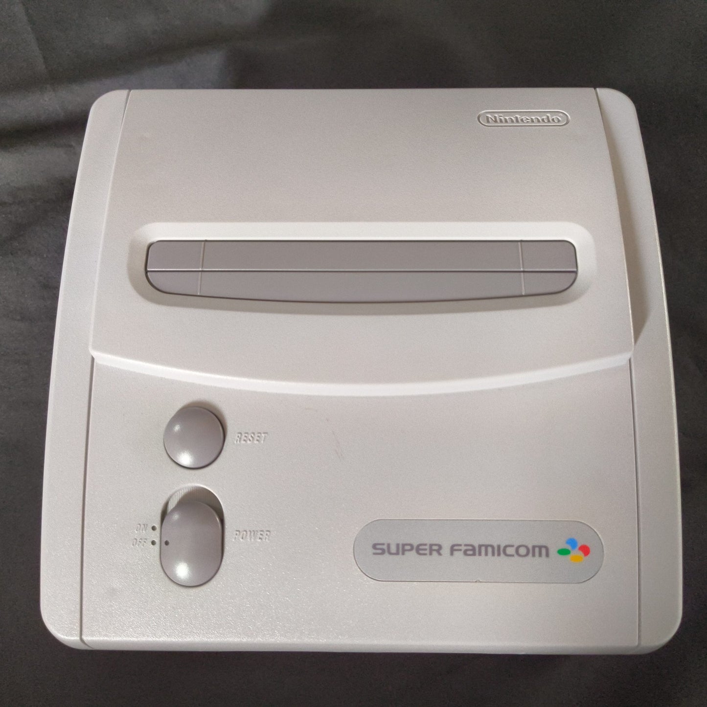 Nintendo Super Famicom Jr. (SNES) Console, Pad, AV cable, W/Boxed /Working-h0710