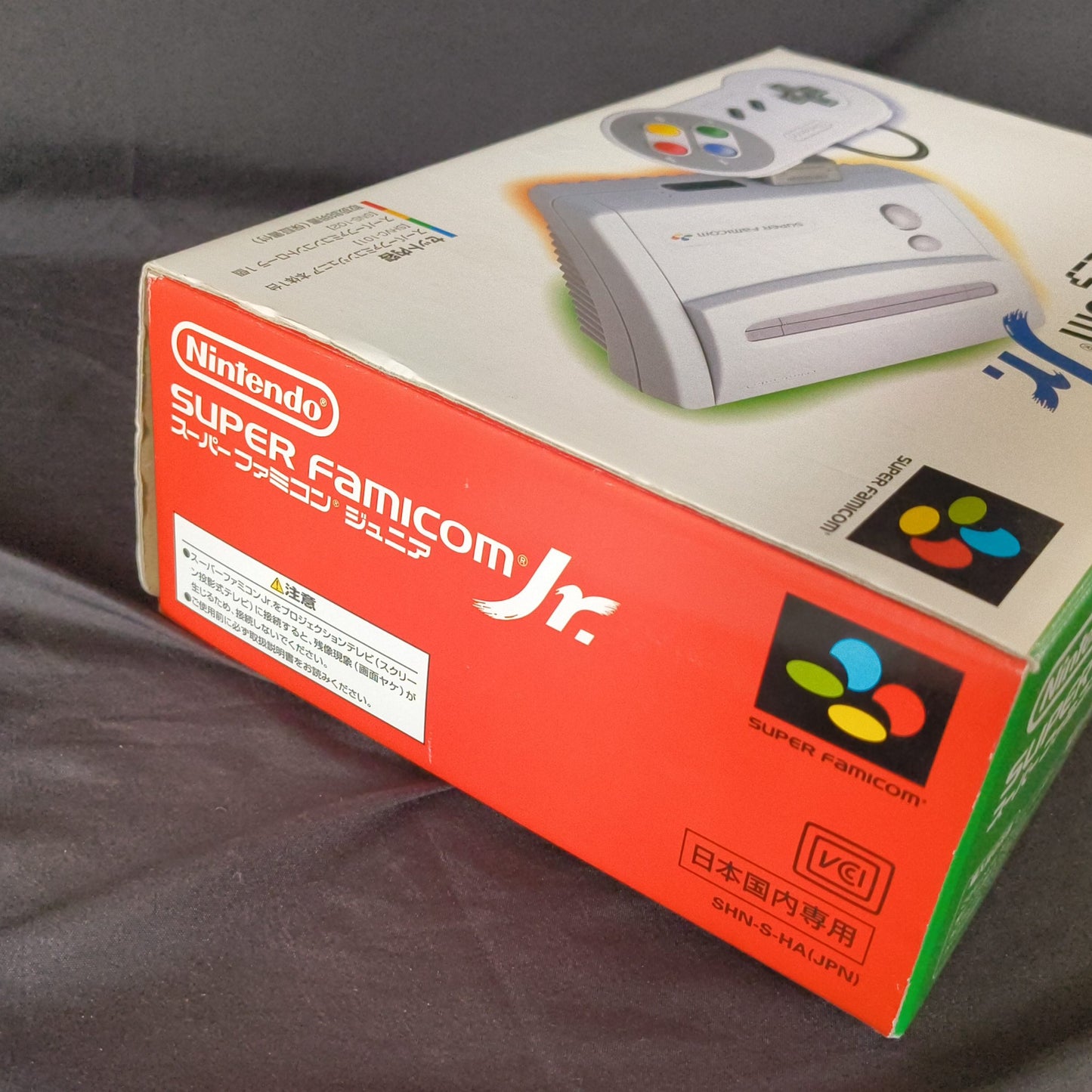 Nintendo Super Famicom Jr. (SNES) Console, Pad, AV cable, W/Boxed /Working-h0710