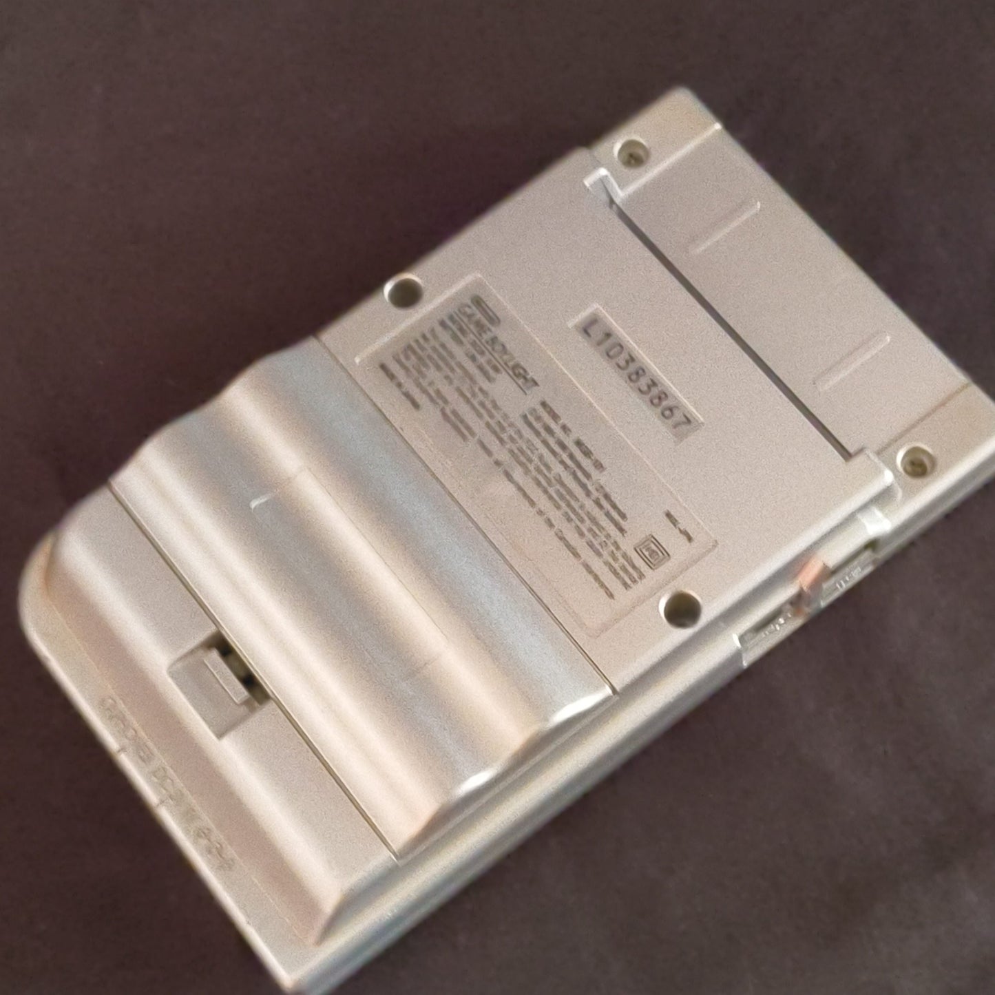 Game Boy Light Silver Console - No Sound from Speaker / Working HGB-101-h0710-