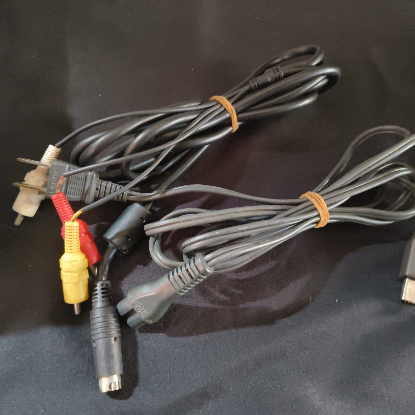 SEGA Saturn Gray color Console HST-0004,Pad,Power Cable Boxed set, Working-h0710