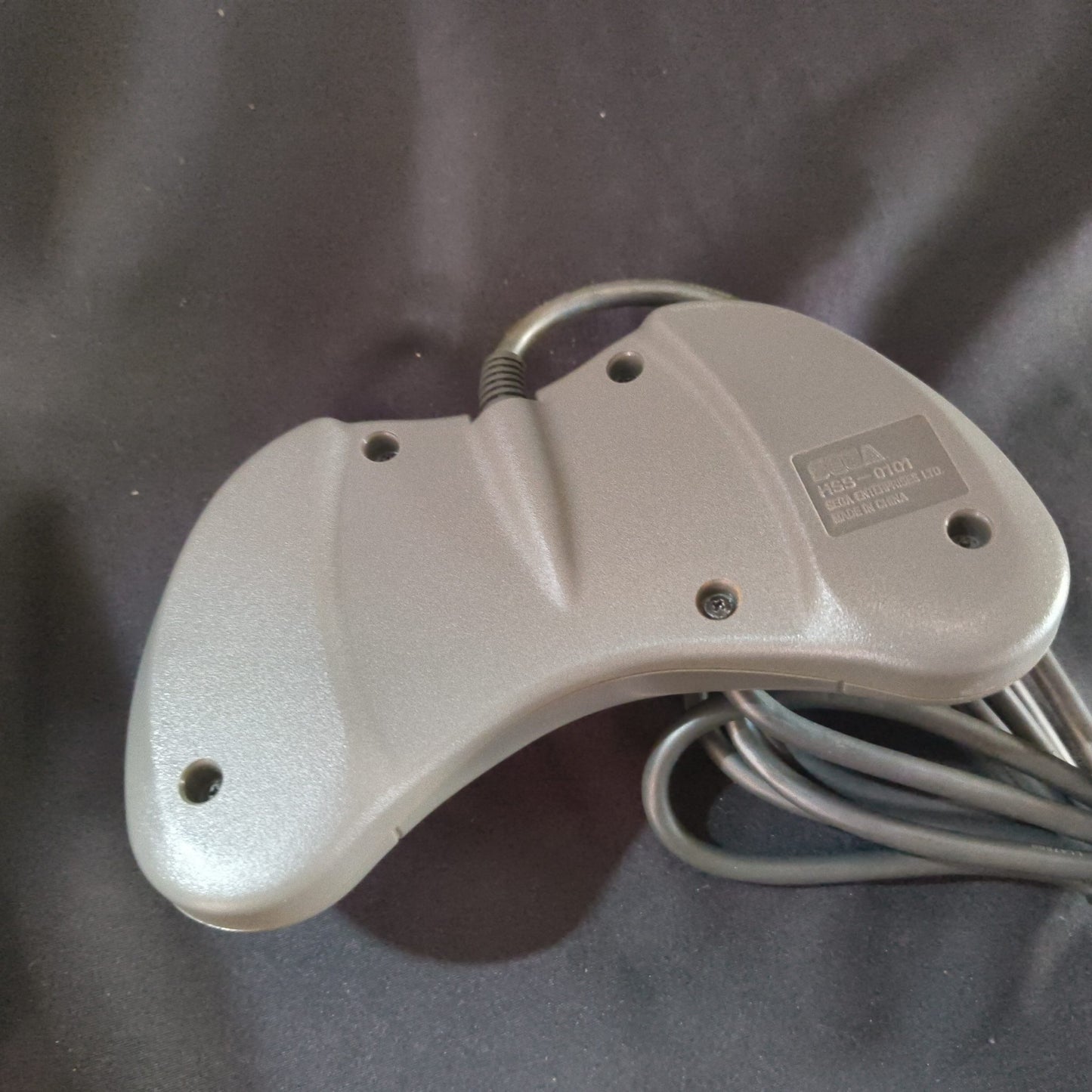 SEGA Saturn Gray color Console HST-0004,Pad,Power Cable Boxed set, Working-h0710