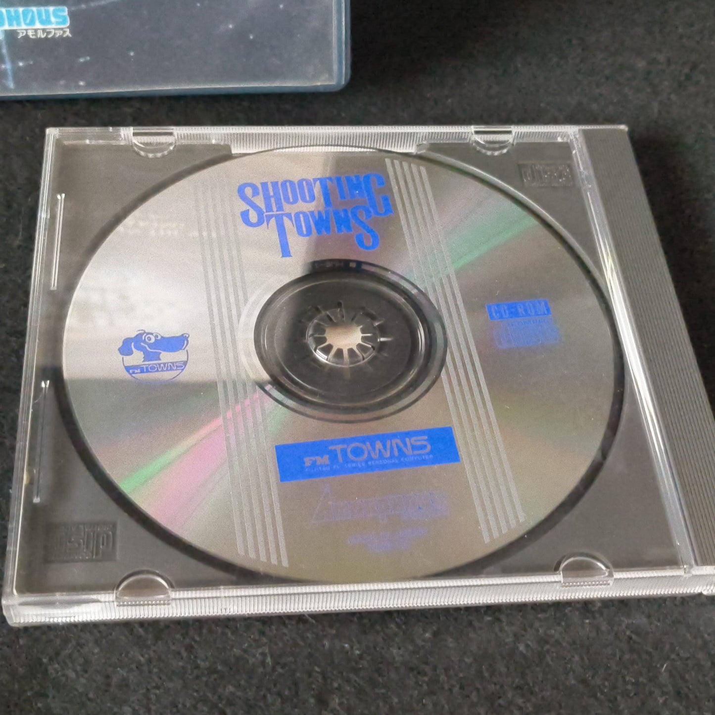 Shooting TOWNS for FM TOWNS shooter Program Game Boxed set Japan, working-h0711-