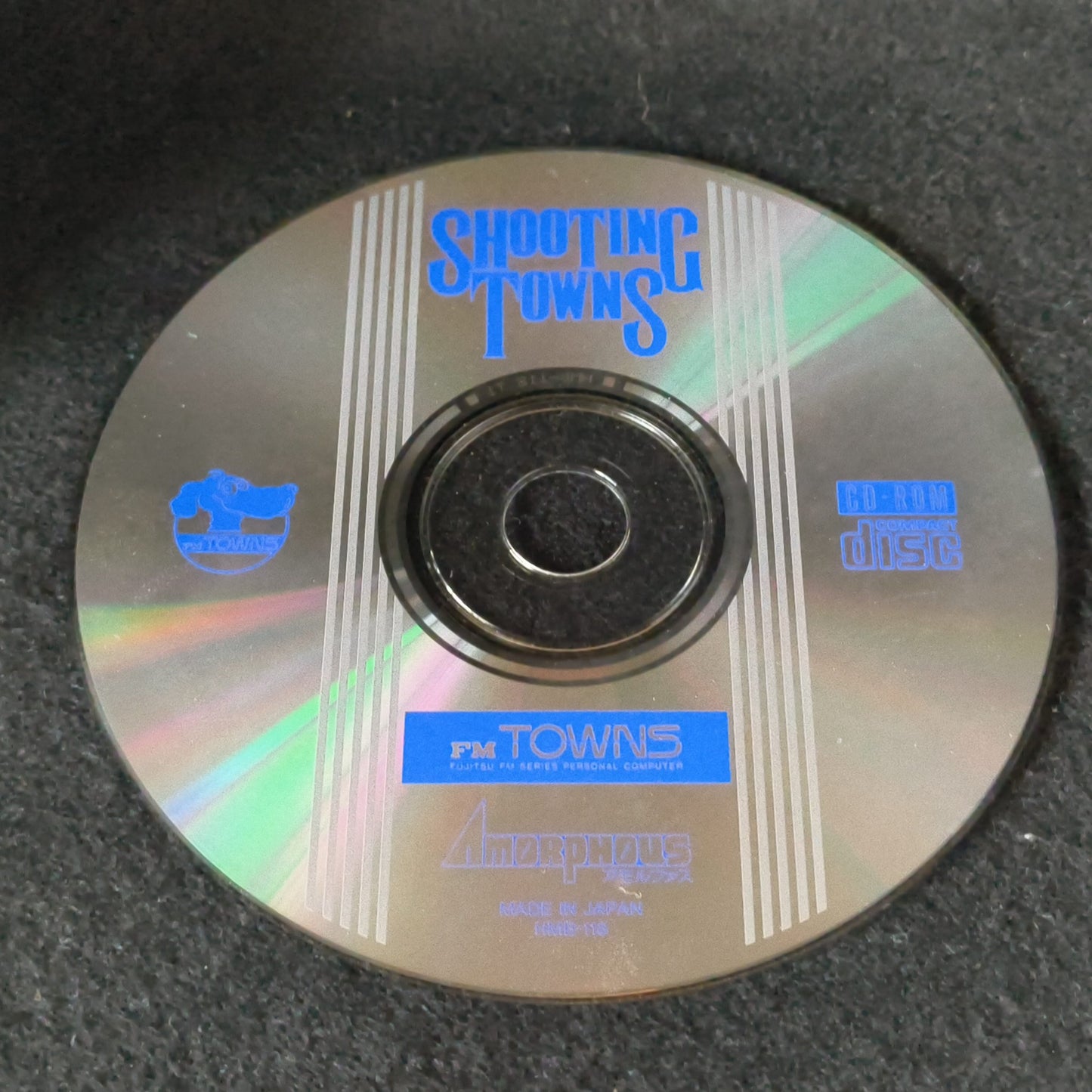 Shooting TOWNS for FM TOWNS shooter Program Game Boxed set Japan, working-h0711-