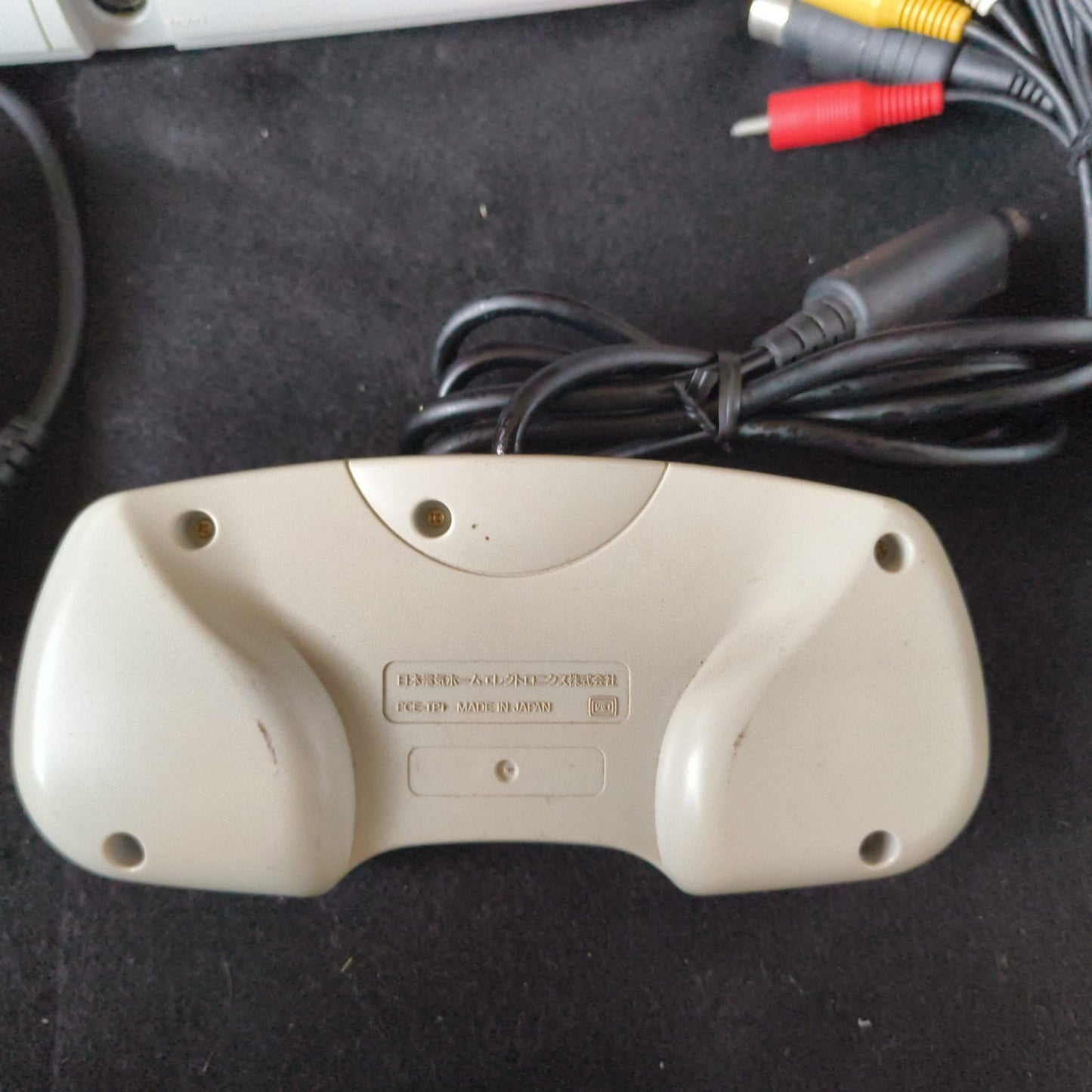 Defective, NEC PC Engine DUO-RX PCE-DUORX Console, Pad AV cable, PSU set-h0711-
