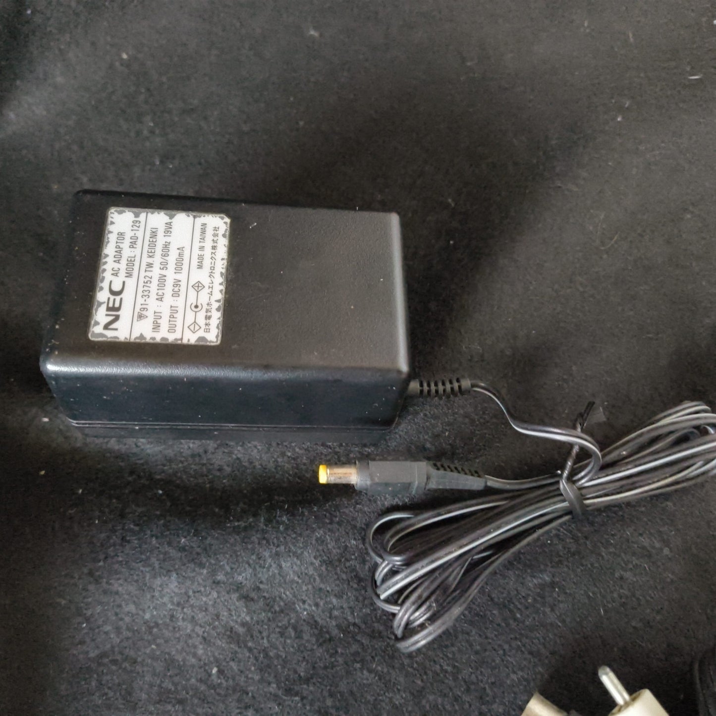 Defective, NEC PC Engine DUO-RX PCE-DUORX Console, Pad AV cable, PSU set-h0711-