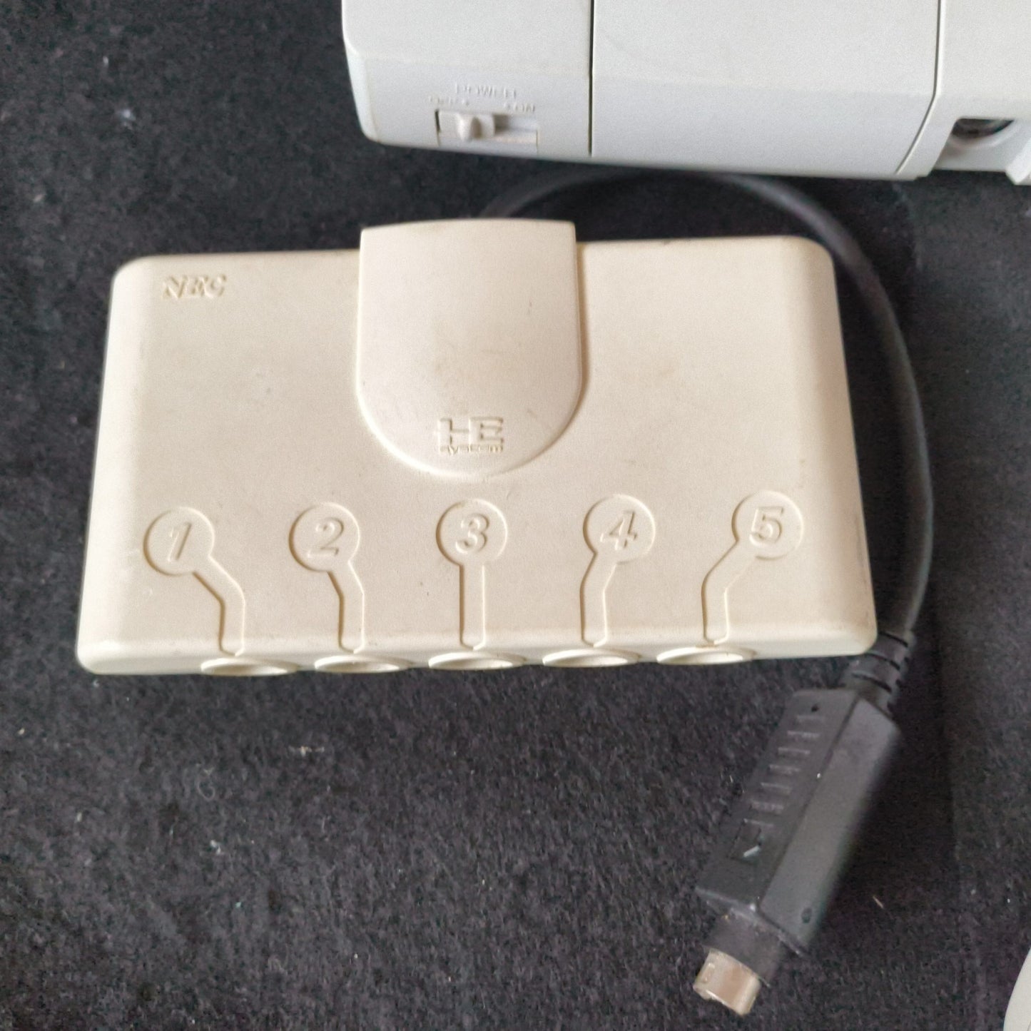 Defective, NEC PC Engine DUO-RX PCE-DUORX Console, Pad AV cable, PSU set-h0711-