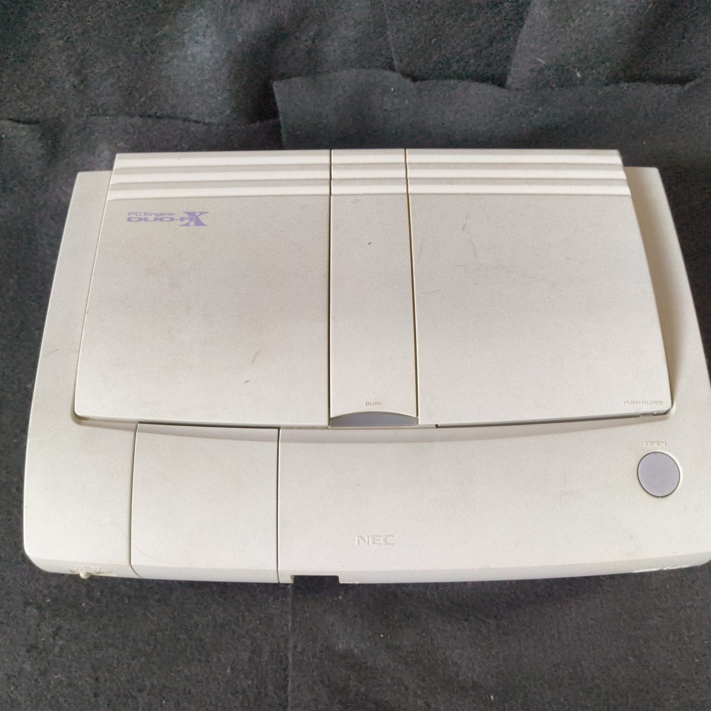 Defective, NEC PC Engine DUO-RX PCE-DUORX Console, Pad AV cable, PSU set-h0711-